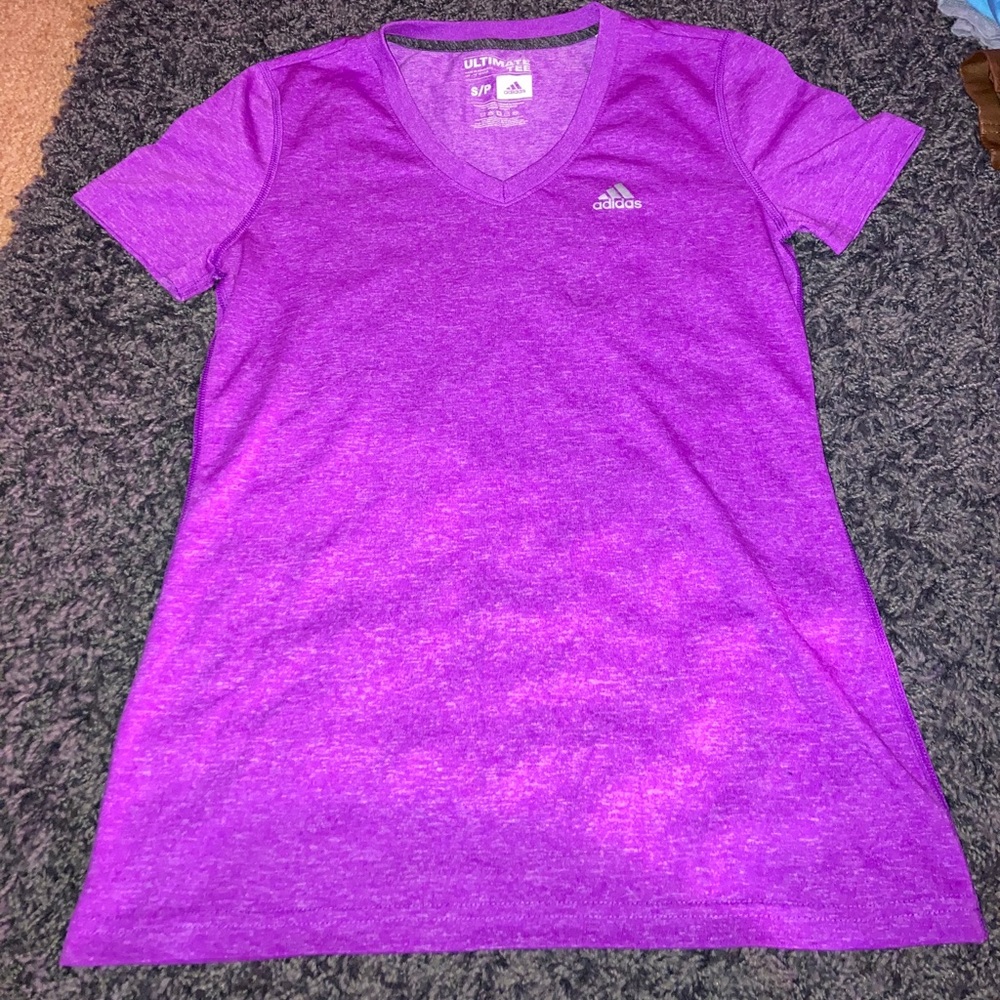 Adidas t-shirt purple